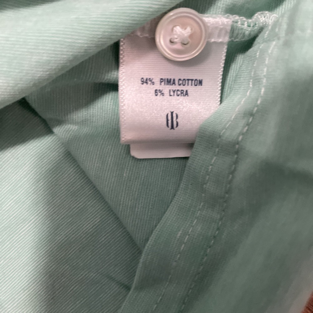 Holderness & Bourne Polo Mens Large Tailored Fit Stretch Golf Shirt Green - Picture 13 of 14